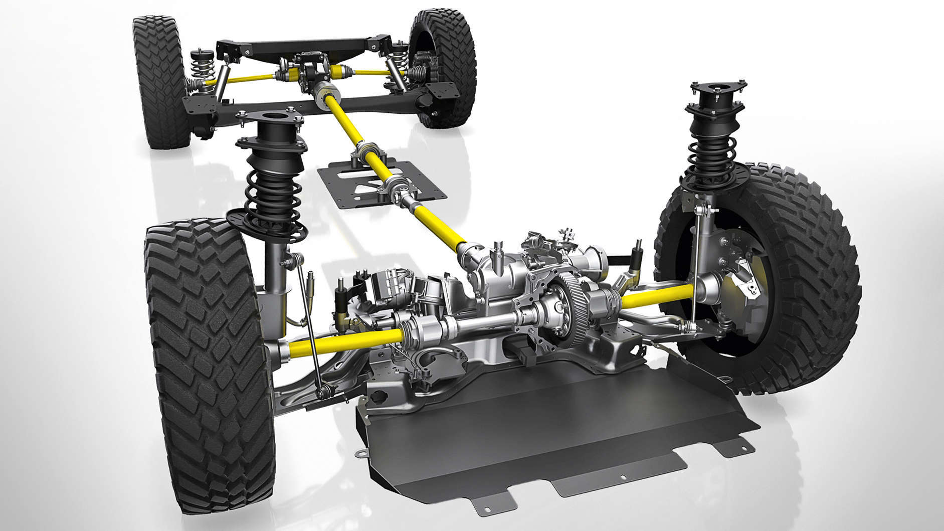 Opel Vivaro, трансмісія, конструкція повного приводу