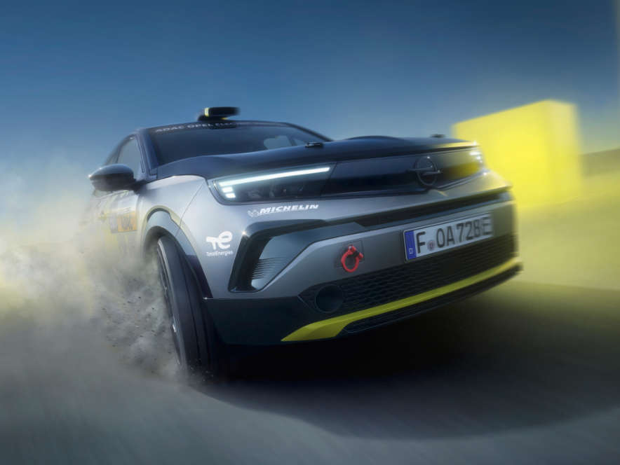 Opel Mokka GSE Rally, вигляд спереду