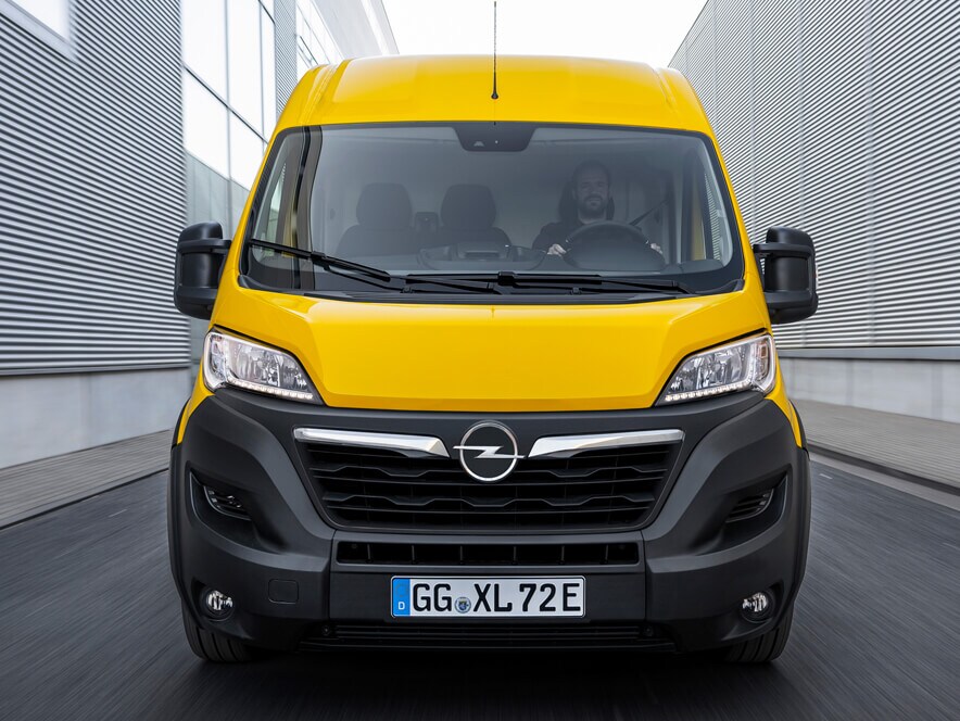 Opel Movano, вигляд спереду