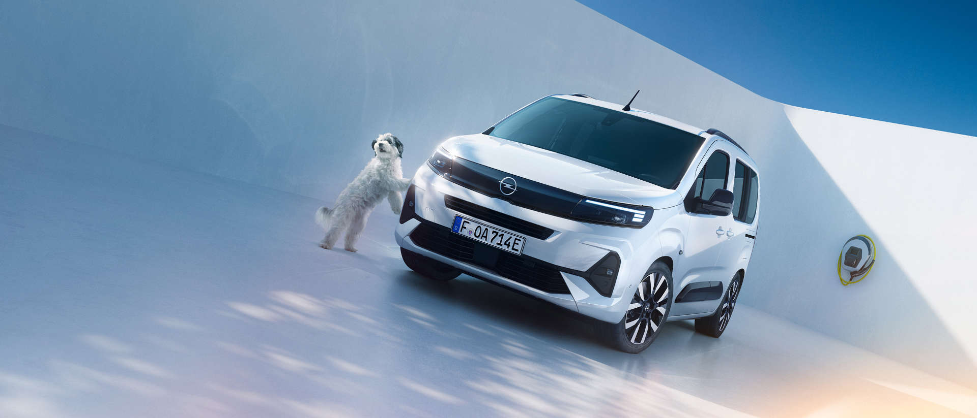 Opel Combo Electric, вигляд спереду