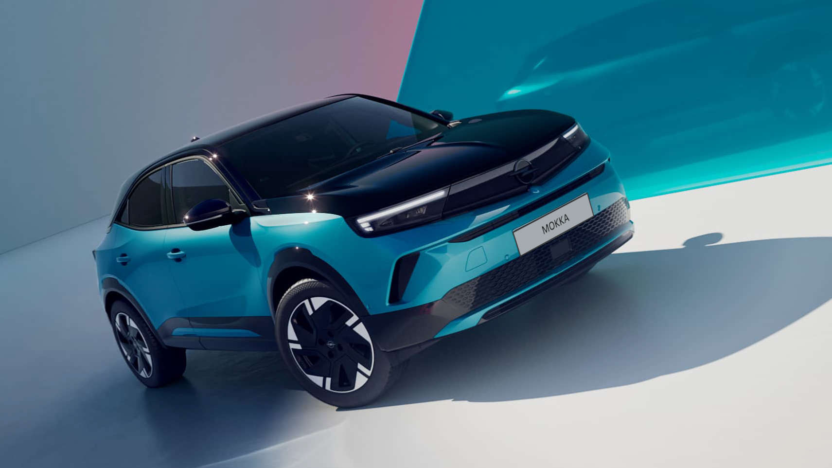 Opel Mokka, вигляд спереду з правого боку