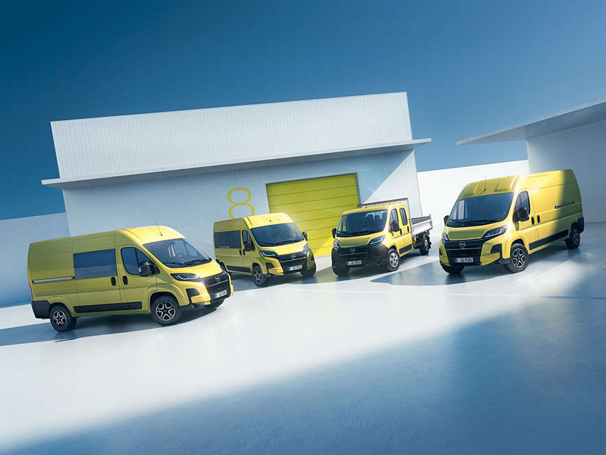 Новий Opel Movano, багажник на даху, аксесуари