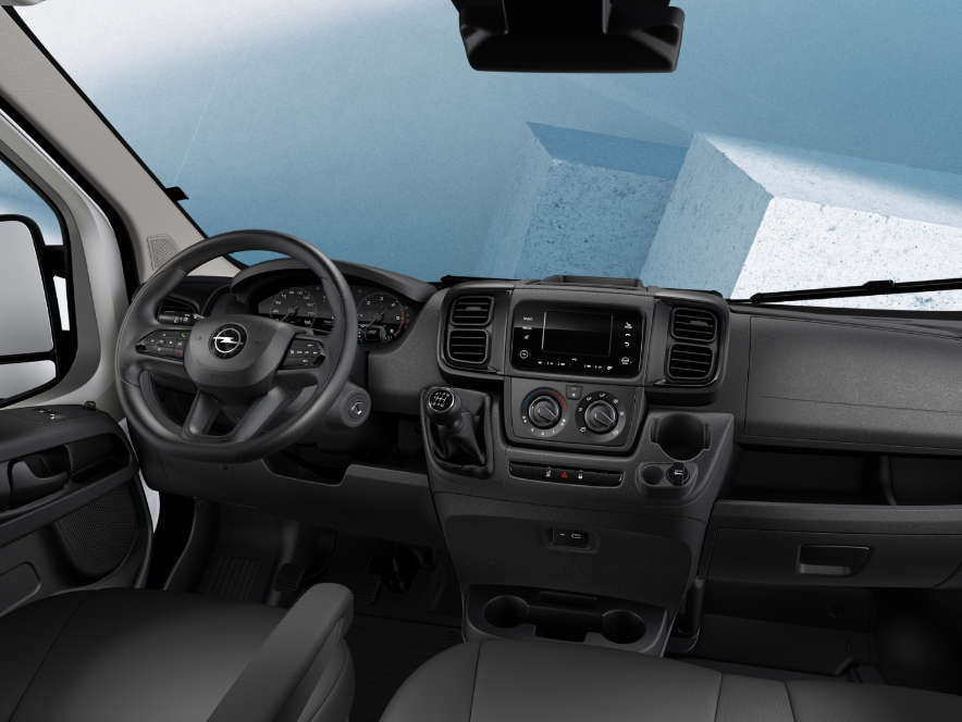 Opel Movano, кабіна