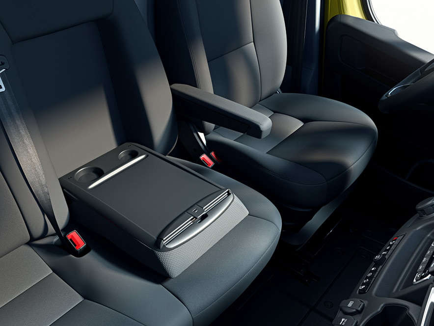 Opel Movano, складане переднє сидіння