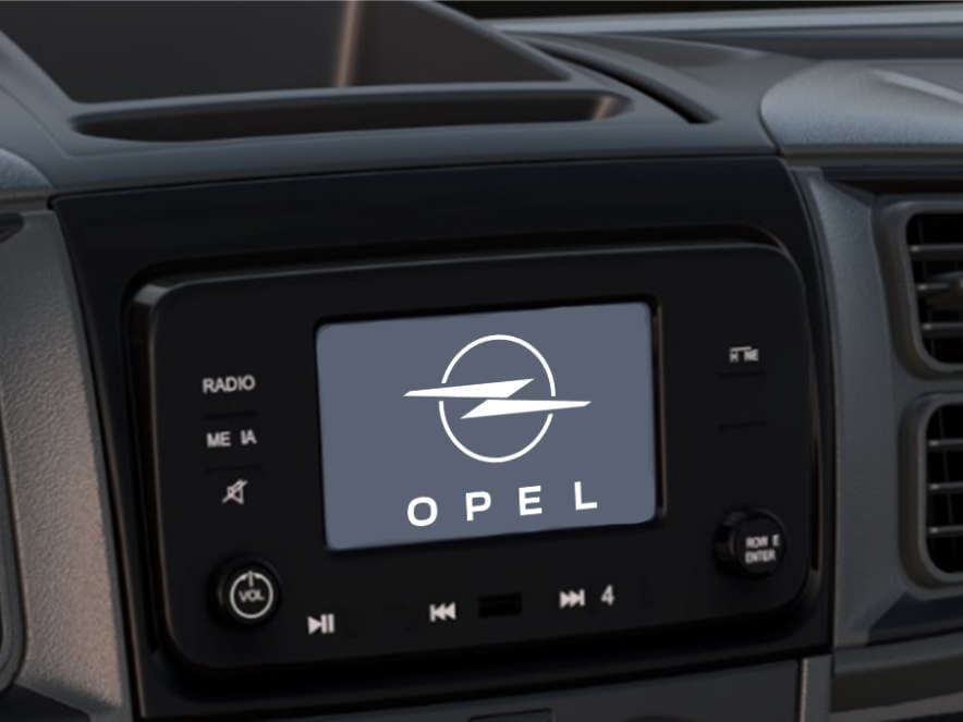 Opel Movano, радіоприймач