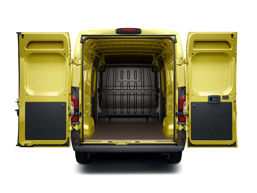 Opel Movano, вантажне відділення