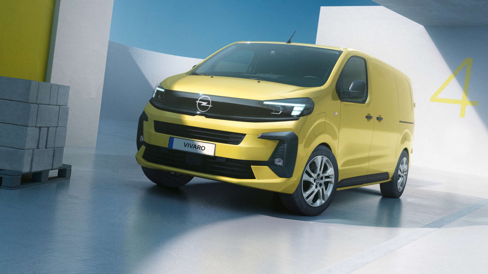 Фургон Opel Vivaro, вигляд спереду