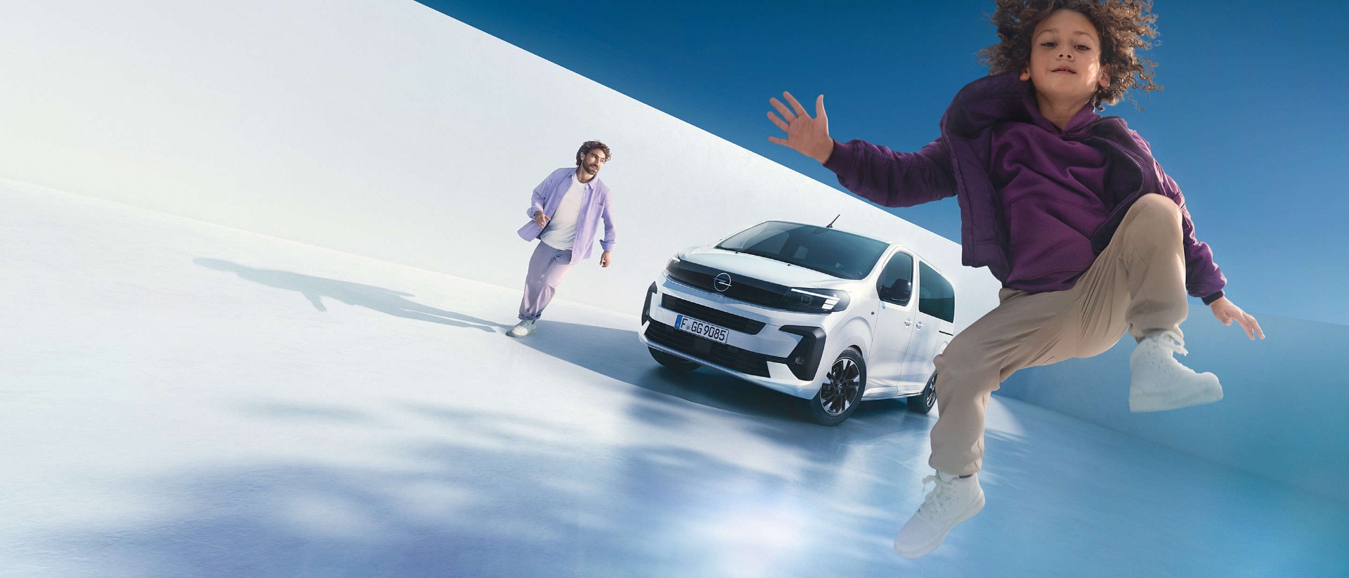 Opel Zafira, вигляд спереду